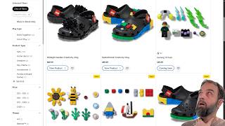 The real LEGO x Crocs product lineup is MORE absurd, somehow 😑 Official reveal #NotSponsored