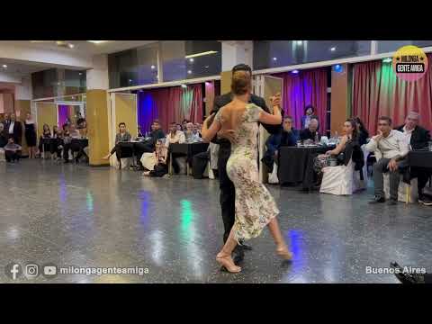 German Ballejo y Magdalena Gutierrez - Milonga Gente Amiga - 30/OCT/2022 (2/3)