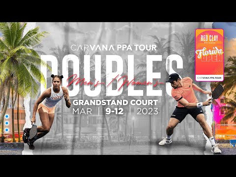 Red Clay Hot Sauce Florida Open (Grandstand Court) - Men’s and Women’s Doubles