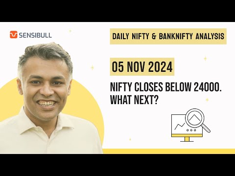 NIFTY & BANK NIFTY Analysis for Tomorrow | Stock Market Outlook | 05 November 2024, Tuesday
