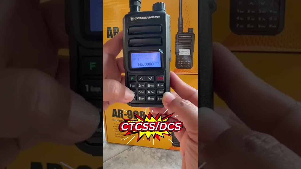 Commander รุ่น AR-908 สีดำ มีทะเบียน ถูกกฎหมาย