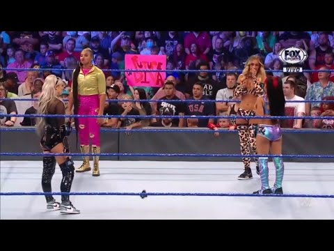 Bianca Belair Vs Liv Morgan Vs Zelina Vega Vs Carmella - WWE Smackdown 27/08/2021 (En Español)