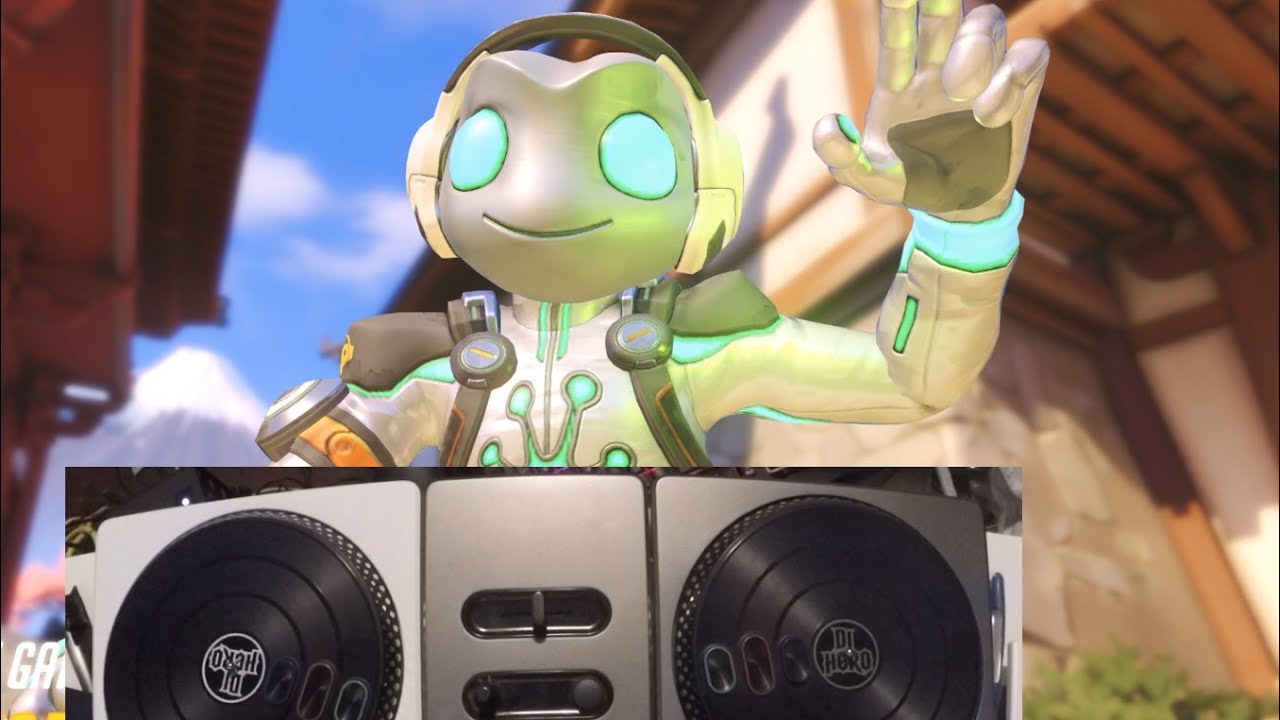 Overwatch - Lucio With DJ Hero Turntable! - YouTube