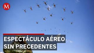 Fuerzas armadas preparan espectáculo aéreo histórico con 99 aeronaves para el 16 de septiembre