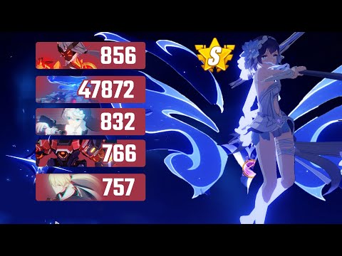 They gave Seele DOUBLE ULT in v2! - HERRSCHER OF REBIRTH DPS Showcase - Beta v2