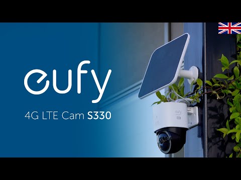 Камера Eufy Security 4G LTE Cam S330: 4K камера с аккумулятором 9400мАч, 360 °, обнаружение людей / животных - фото 1 - id-p2361543890