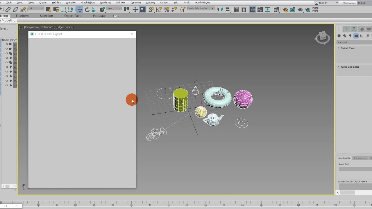 OBJ & FBX Batch Export Tool