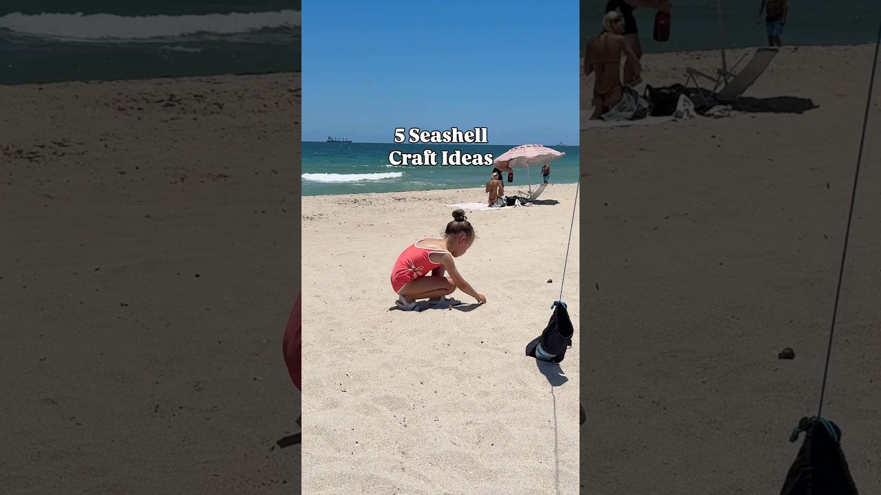 5 seashell crafts to do this summer #seashellcraft ll