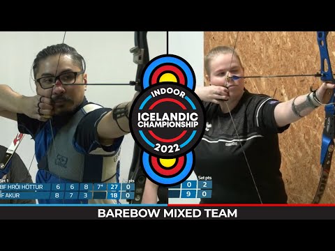 BF Hrói Höttur VS ÍF Akur - Barebow Mixed Team