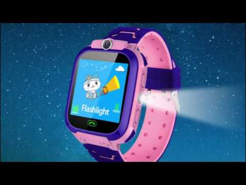 Children Tracking Touch Screen Smart Watch