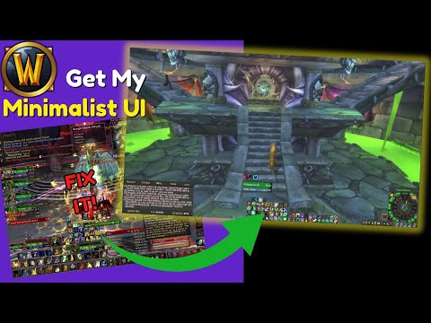 WoW Minimalist UI For Any Game Version! Dragonflight! WOTLK! Classic! HydraUI and Bartender4!