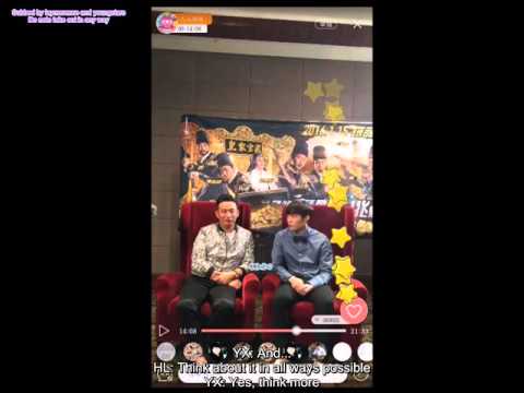 160107 Ren Ren Wang - Yixing Huanglei Go Fighting full interview (ENG SUB)