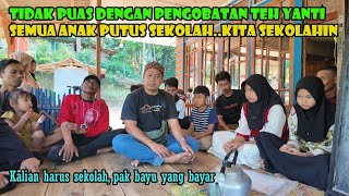 Dissatisfied with Teh Yanti's treatment... We are going to send underprivileged children to school.