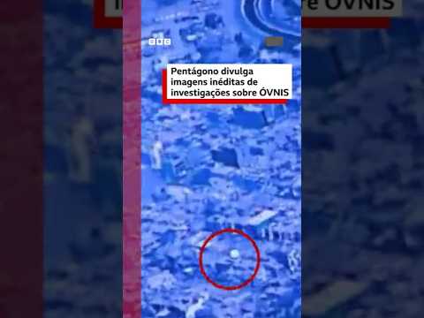 Pentágono divulga imagens inéditas de investigação sobre ÓVNIS