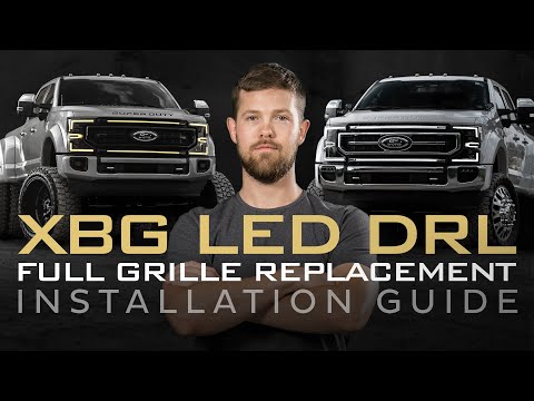 Introducing The Morimoto XB LED Grille For The 20-22 Super Dutys | Installation And Overview