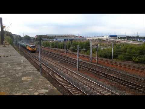 Colas 56302 at Larkfield Junction Glasgow