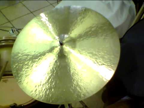 hand crafted by craig lauritsen @ www.cymbalutopia.com - 22" Half Turk Ride, 2369g  MOV.MOV