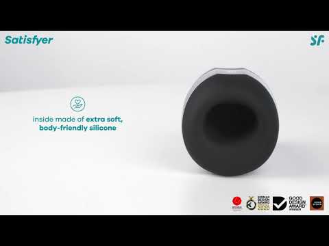 Видео Мастурбатор с вибрацией и функцией подогрева Satisfyer Men Heat Vibration
