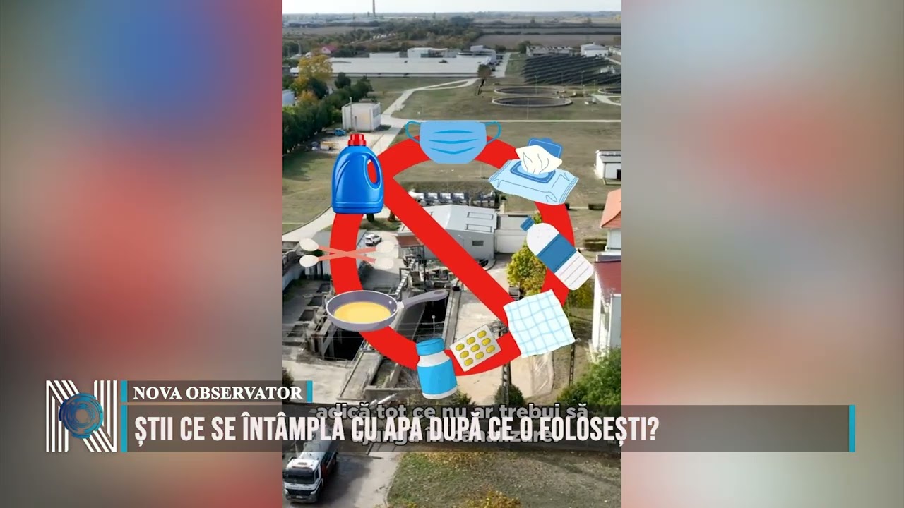 Știi ce se întâmplă cu apa după ce o folosești?