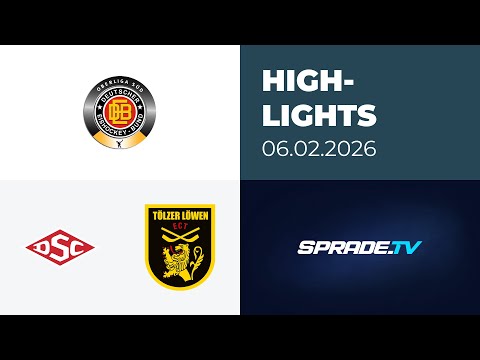 06.02.2026 - Highlights - Deggendorfer SC vs. Tölzer Löwen