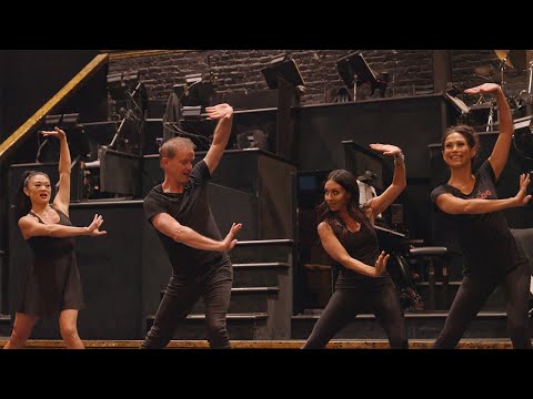 Learning Bob Fosse Moves Backstage at Broadway's Chicago The Musical!