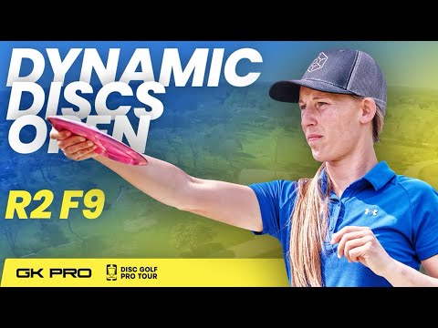 2022 Dynamic Disc Open | RD2 F9 | Pierce, Jennings, Weese, Ricciotti