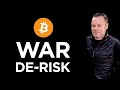 Bitcoin Daily: Derisking for War & Impact