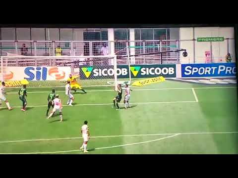 Gol do América-MG de empate contra o Flamengo