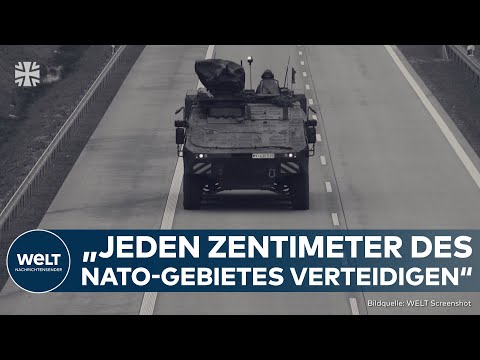 BUNDESWEHR IN LITAUEN: Signal an Russland - NATO trainiert Verteidigung der Ostflanke