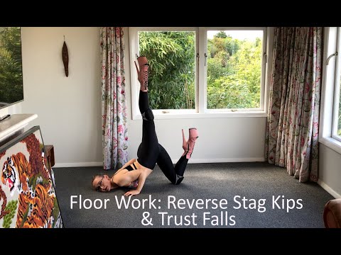 Floor Work with Maree - Reverse Stag Kips & Trust Falls