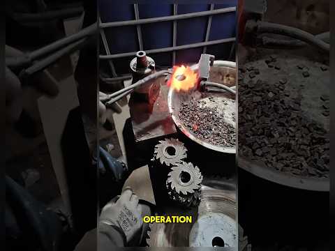 Industrial Gear Hardening! #shorts