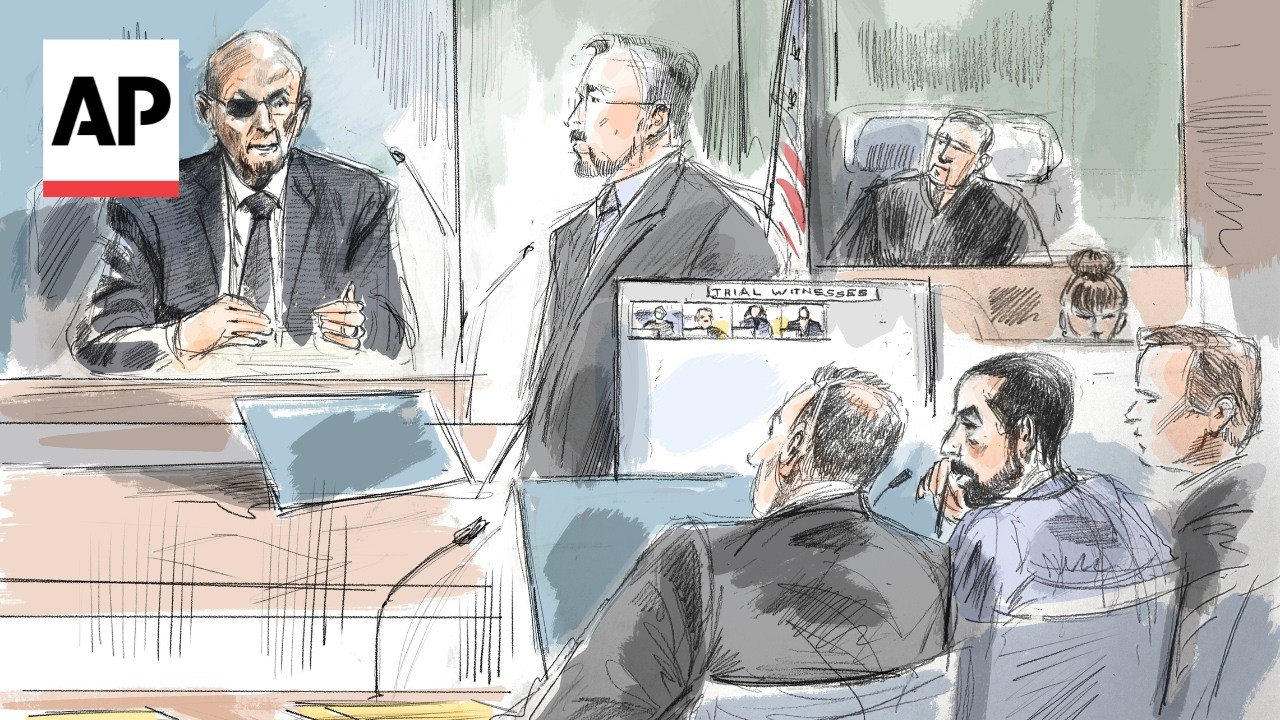 Video: Rushdie testifies at Matar federal terrorism trial in Buffalo courthouse