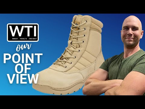 NORTIV 8 Men's Tactical Work Boots - WTI product video review