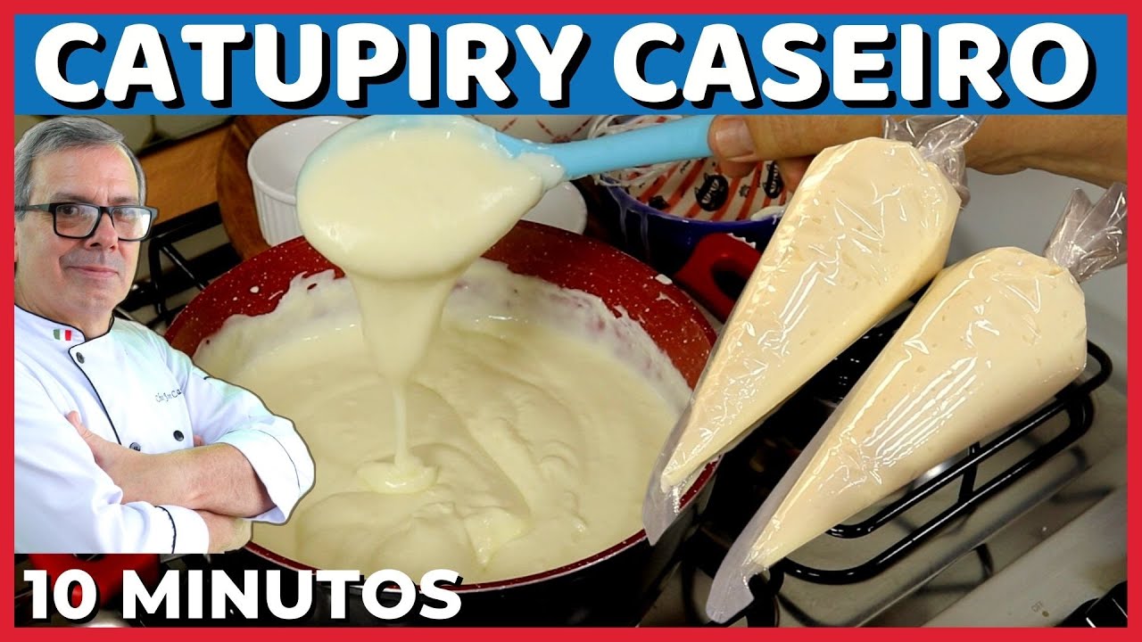 CATUPIRY CASEIRO PARA PIZZAS, LAZANHAS E LANCHES! UMA DELÍCIA!