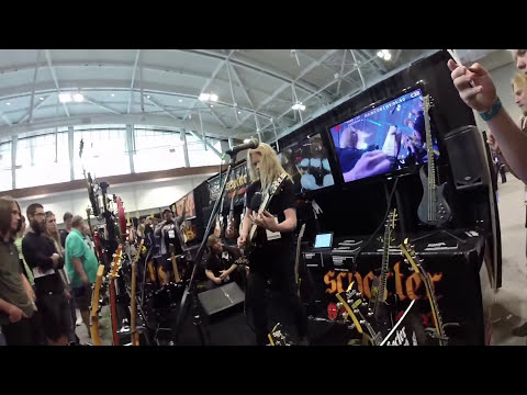 Summer NAMM 2014 - Jeff Loomis Performs 'Conquering Dystopia' Songs | GEAR GODS