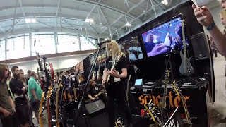 Summer NAMM 2014 - Jeff Loomis Performs 'Conquering Dystopia' Songs | GEAR GODS