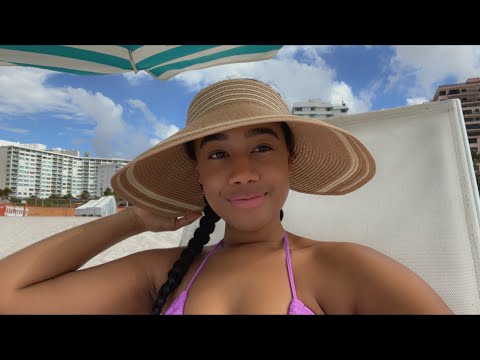 Live ASMR because it’s my birthday 🥳 & I’m at the beach 🏝️