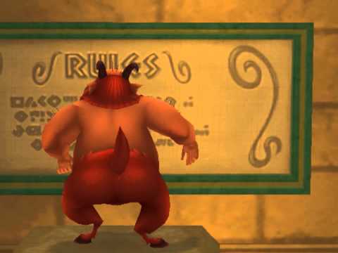 Kingdom Hearts, English cutscene: 54 - Getting Ready for the Games - HD 720p