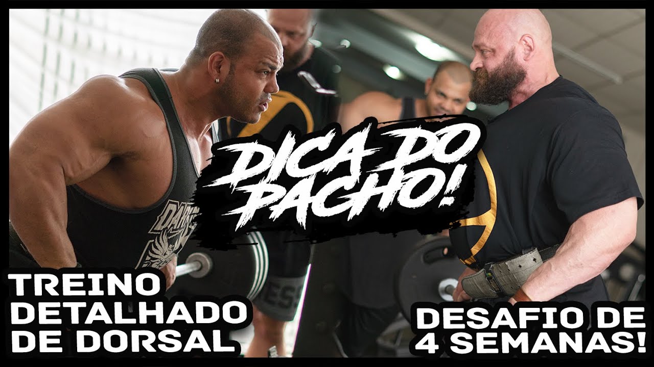 SEQUÊNCIA COMPLETA PARA UM BOM TREINO DE COSTAS | FABRICIO PACHOLOK