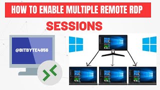 Download the video "Multi RDP || Multi Remote Desktop || Enable Multiple Connections of RDP, How to Enable Multiple RDP."