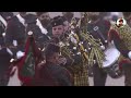 भारतीय सेना की बैगपाइपर धुनें Beating Retreat Cere