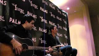 3/12/2011 Joey McIntyre EMAN Las Vegas VIP singing RAIN