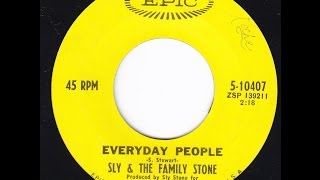 &quot;Everyday People&quot; w/Lyrics- Sly and the Family Stone