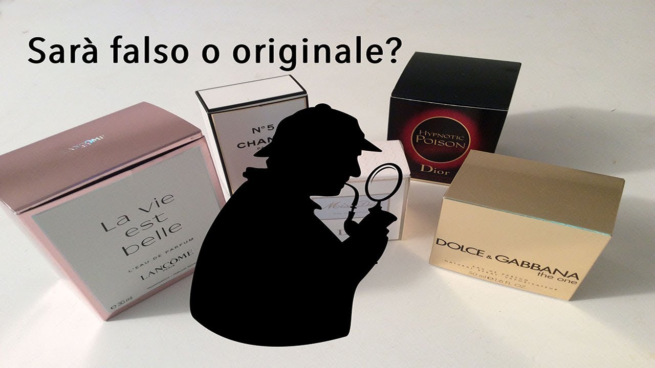 COME DISTINGUERE UN PROFUMO FALSO DALL'ORIGINALE