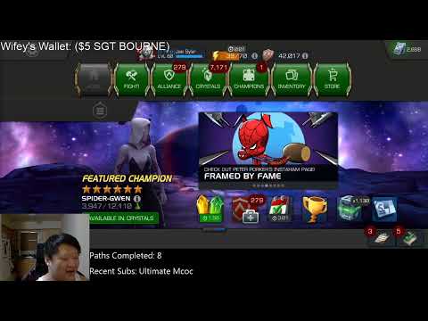 Monthly Event "Spider-Ham Framed By Fame" Exploration Pt 3 (Cavalier) - Marvel Contest of Champions