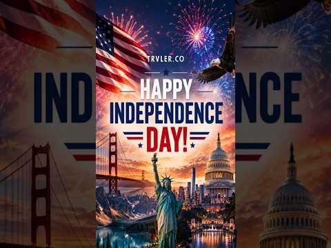USA Independence Day 2026 | Cinematic Journey Across America (4th of July Special) #shorts #america