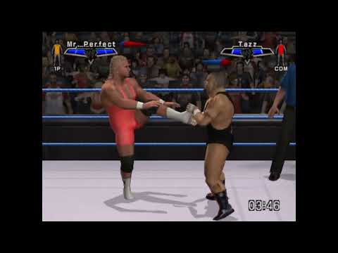 WWE Smackdown vs Raw 2007 - PS2 Gameplay - Mr Perfect vs Tazz