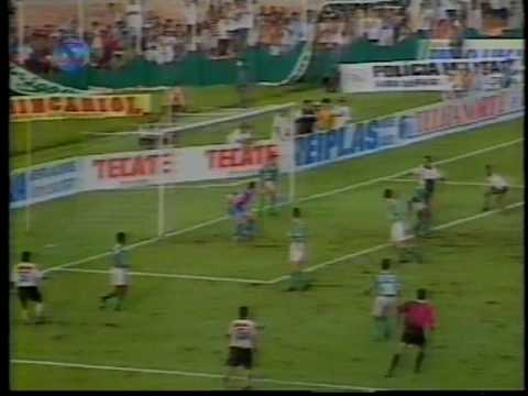 Palmeiras 3 x  1 Corinthians - 1996 Camp. Paulista em Pres. Prudente - Melhores momentos