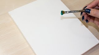 Stunning Secret Path : Acrylic Painting Tutorial for Beginners / Step by Step