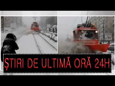 VIDEO Un plug al RATB a ingropat in zapada calatorii aflati in statie. Vatmanul va fi cercetat disc